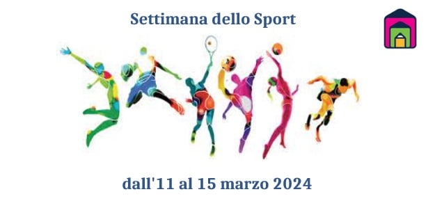 Settimana dello sport a.s. 2023/2024 - dall'11 al 15 Marzo 2024